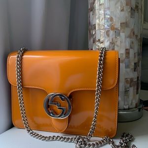 Gucci Interlocking Yellow/mustard color.